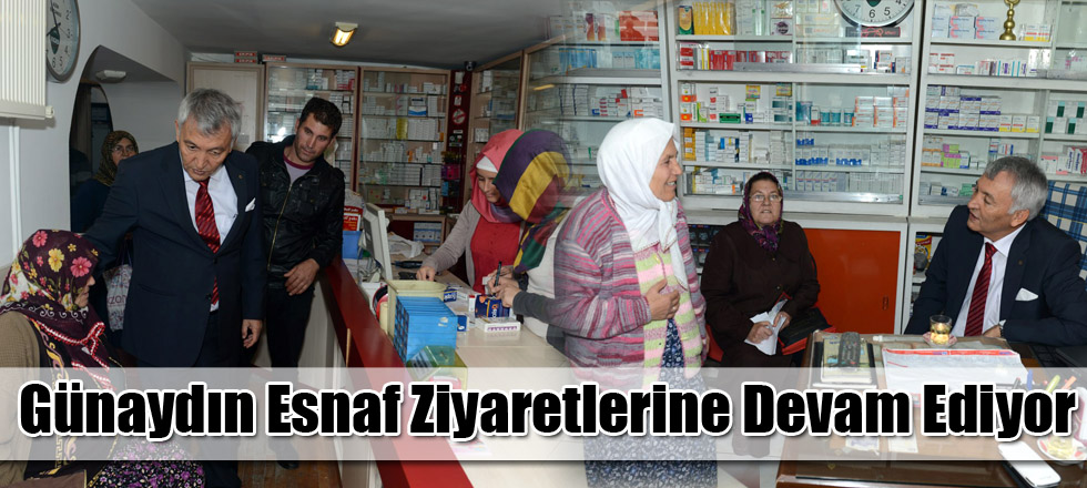 Günaydın Esnaf Ziyaretlerine Devam Ediyor