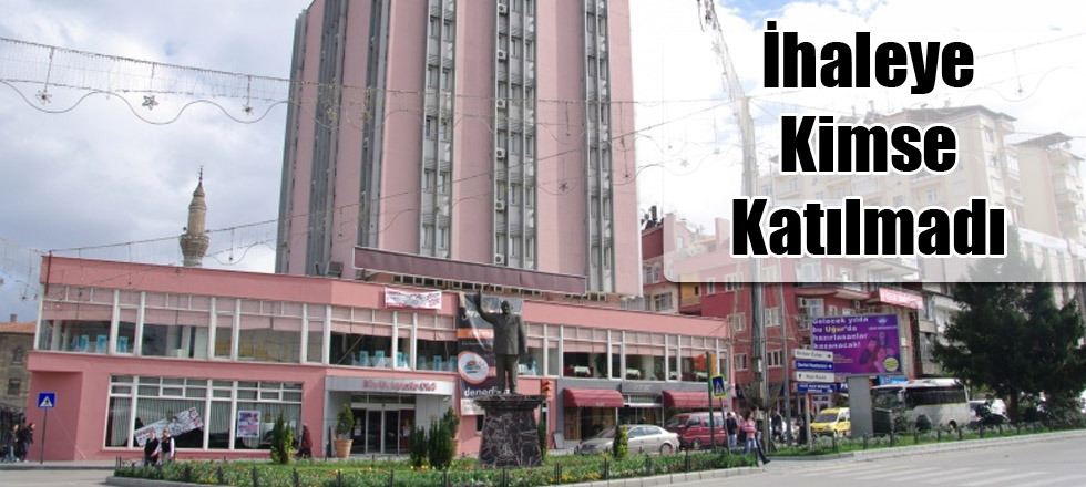 Otelin İhalesine Kimse Katılmadı