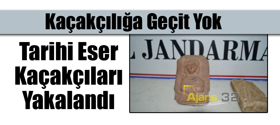 Tarihi Eser Kaçakçıları Yakalandı