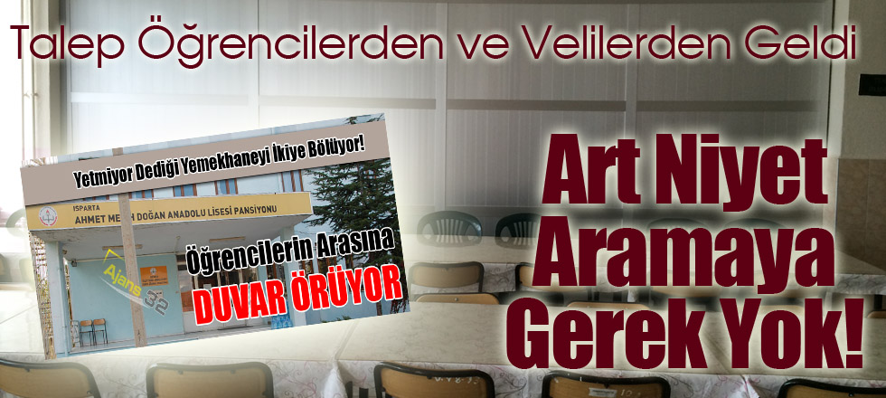 Art Niyet Aramaya Gerek Yok!