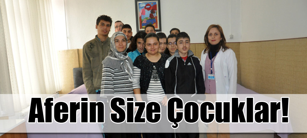 Aferin Size Çocuklar!