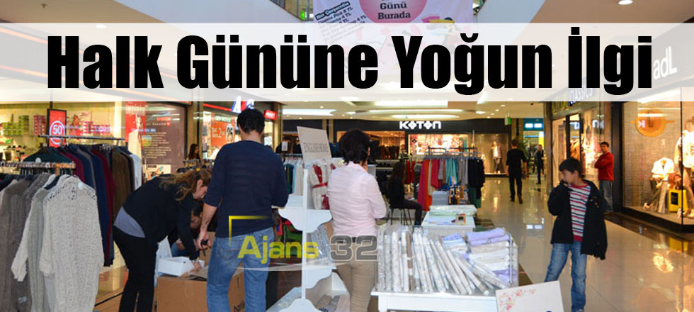 Halk Gününe Yoğun İlgi