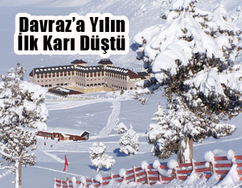 Davraz'a Yılın İlk Karı Yağdı