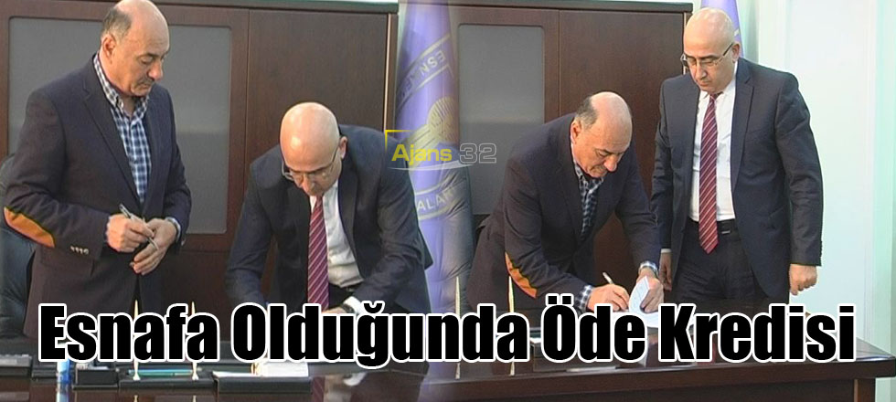 Ispartalı Esnafa Olduğunda Öde Kredisi