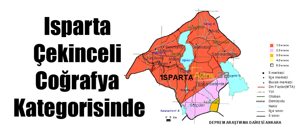 Isparta Çekinceli Coğrafya Kategorisinde