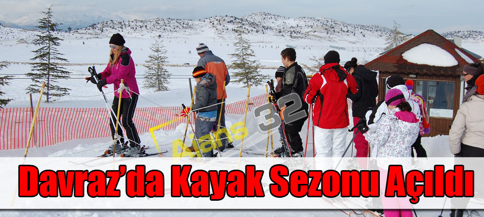 Davraz Kayak Merkezi'nde 15 Yıl Sonra Erken Sezon Açılışı