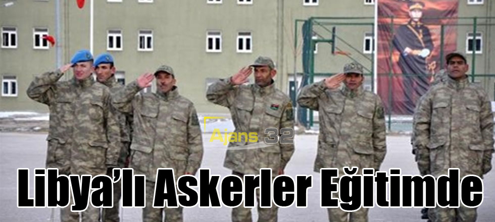 Libya’lı Askerler Eğitimde