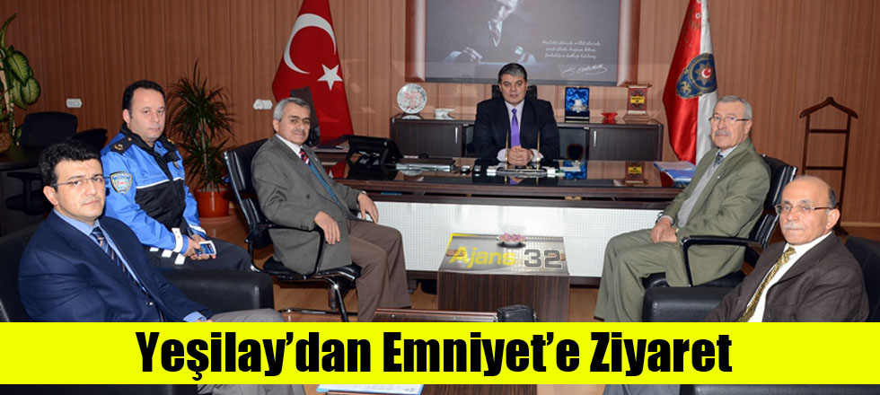 Yeşilay’dan Emniyet’e Ziyaret
