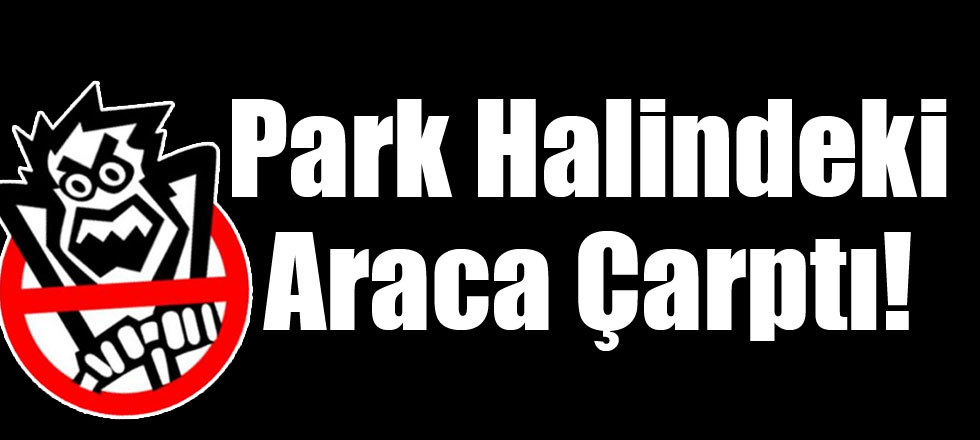 Park Halindeki Araca Çarptı!