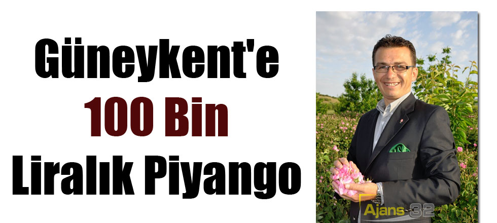 Güneykent'e 100 Bin Liralık Piyango