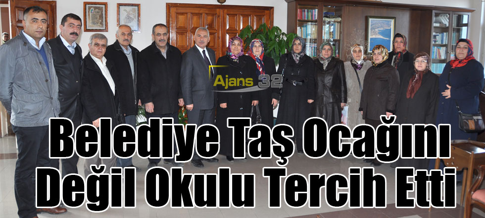 Belediye Taş Ocağını Değil Okulu Tercih Etti