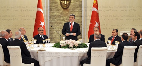 Vali Mehduh Oğuz Çankaya Köşkü'nde
