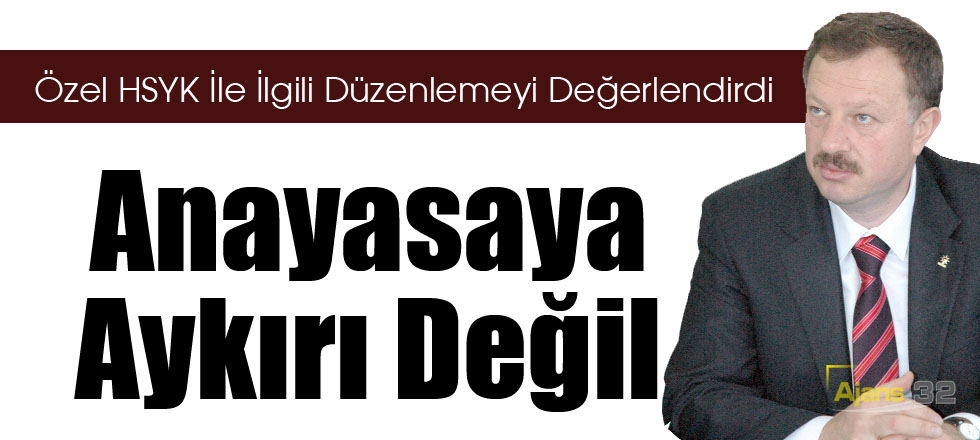 Anayasaya Aykırı Değil