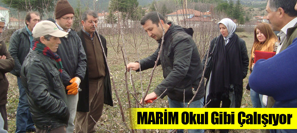 MARİM Okul Gibi Çalışıyor