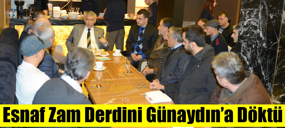 Esnaf Zam Derdini Günaydın'a Döktü