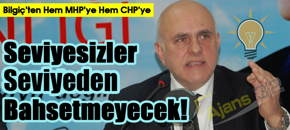 Seviyesizler Seviyeden Bahsetmeyecek