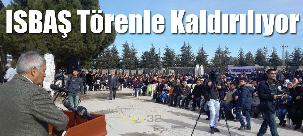 ISBAŞ Törenle Kaldırılıyor