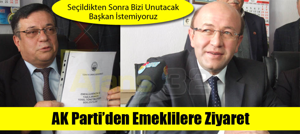 AK Parti’den İşçi Emeklileri Derneğine Ziyaret