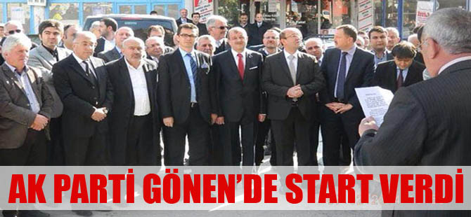 AK Parti Gönen'de Seçim Startını Verdi