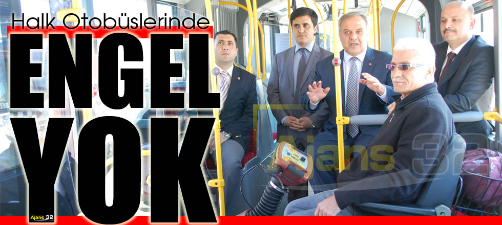 Halk Otobüslerinde Engel Yok