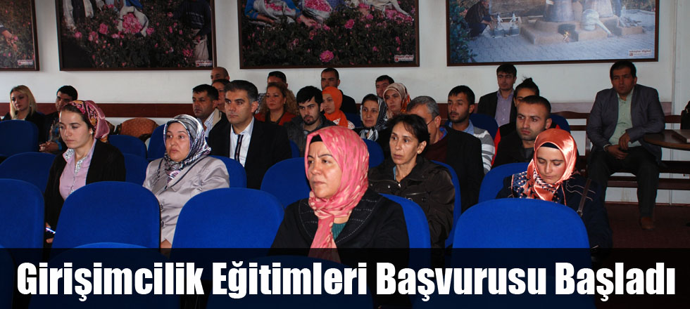 Girişimcilik Eğitimleri Başvurusu Başladı
