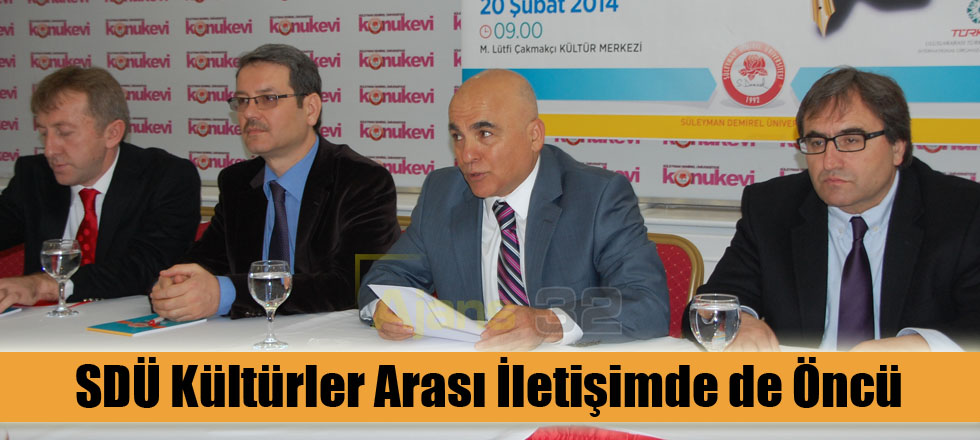 SDÜ Kültürler Arası İletişimde de Öncü