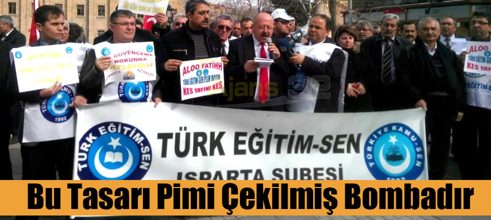 Bu Tasarı Pimi Çekilmiş Bombadır