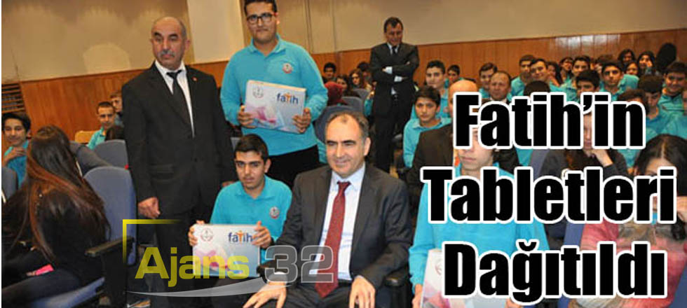 FATİH'in Tabletleri Dağıtıldı