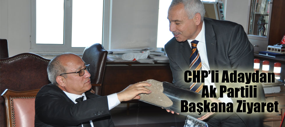 CHP’li Adaydan Ak Partili Başkana Ziyaret