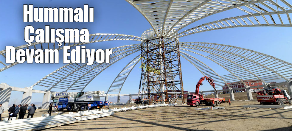 Gökkubbe’de Hummalı Çalışma Devam Ediyor