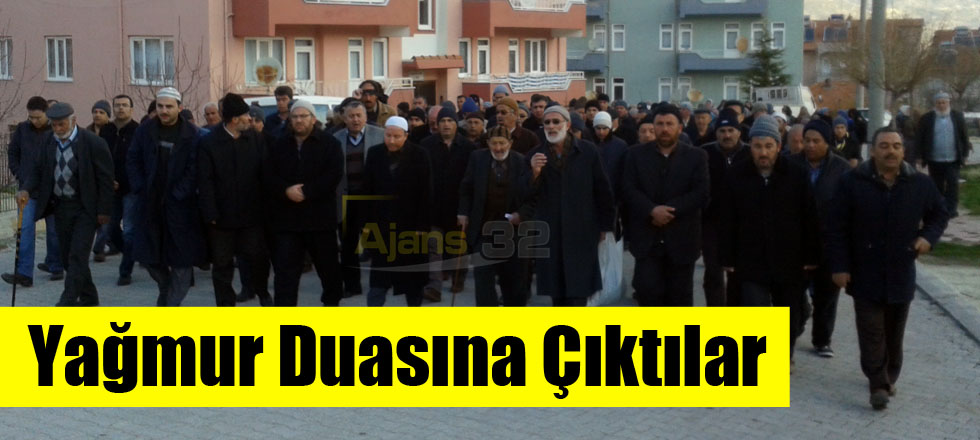 Yağmur Duasına Çıktılar