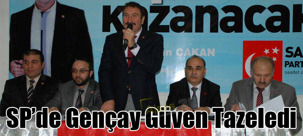 SP’de Gençay Güven Tazeledi