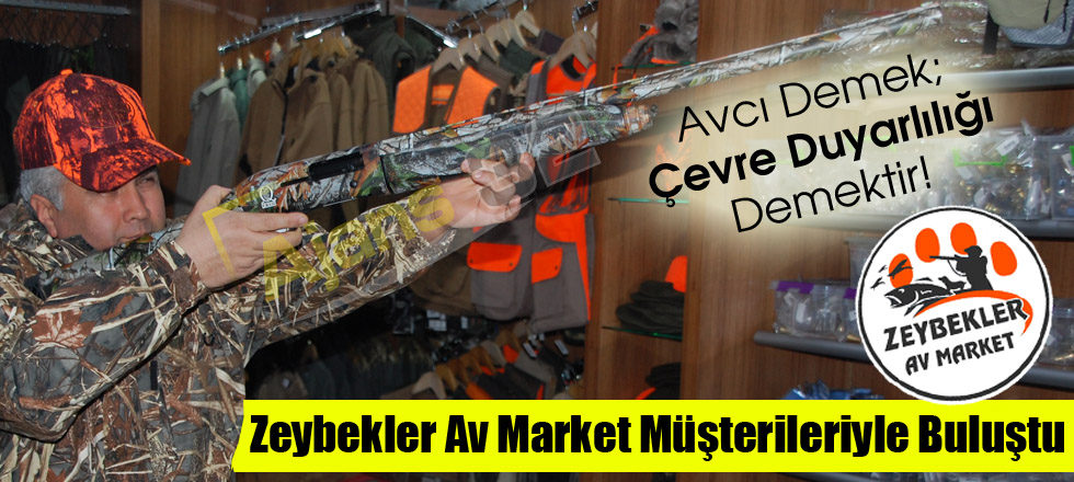 Zeybekler Av Market Müşterileriyle Buluştu