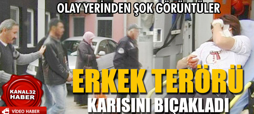 Karısını Bıçakladı