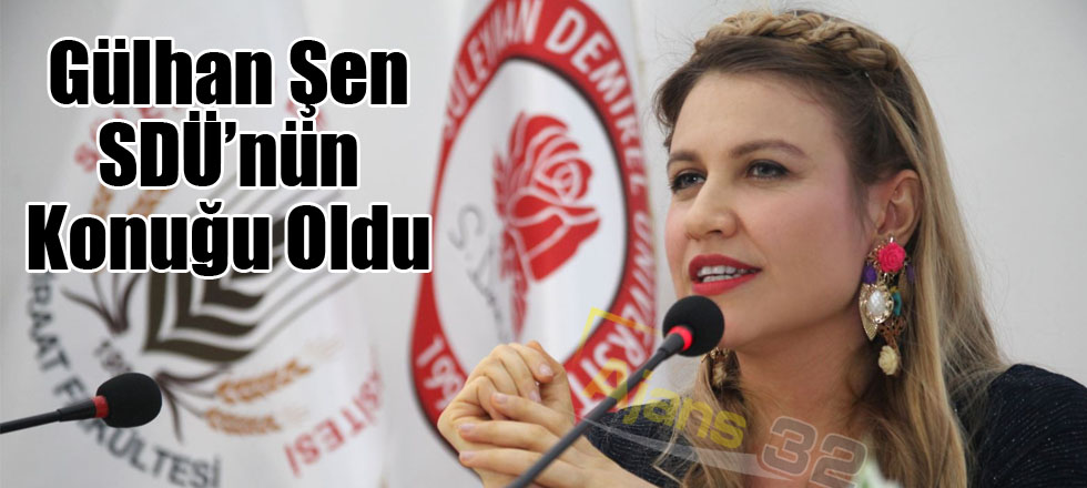 Galaksinin Gezgini Gülhan Şen SDÜ’nün Konuğu Oldu