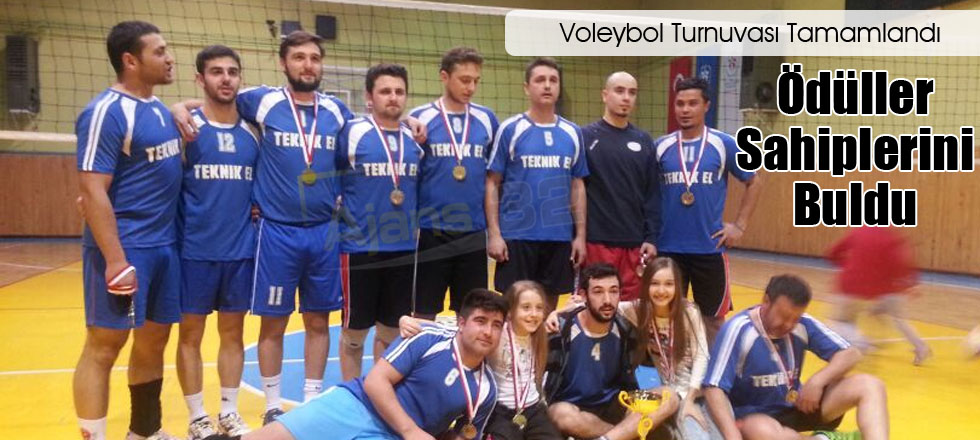 Voleybol Turnuvası Tamamlandı