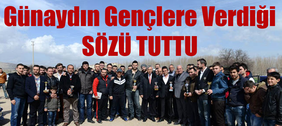 Günaydın Sözünü Tuttu