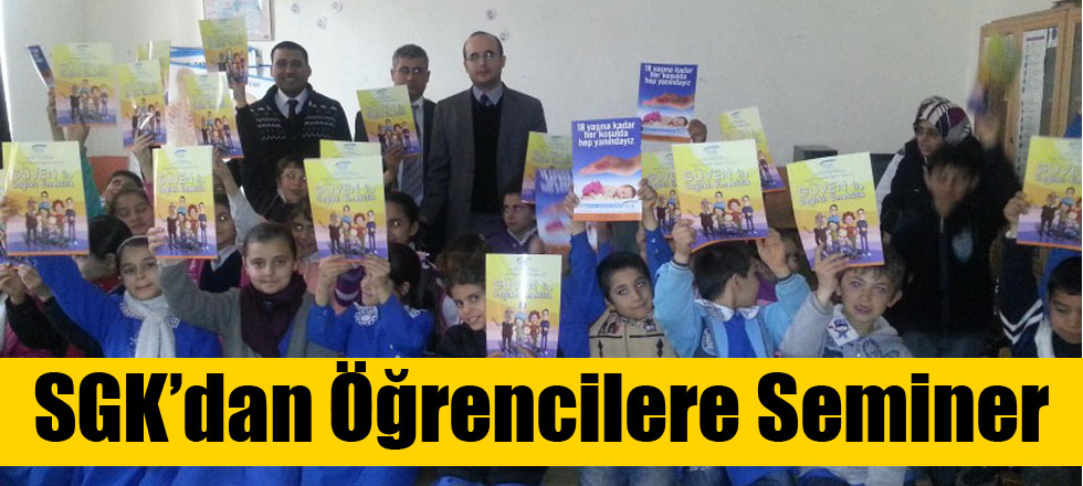 SGK’dan Öğrencilere Seminer