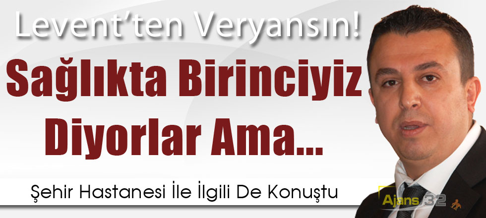 Sağlıkta Birinciyiz Diyorlar Ama...