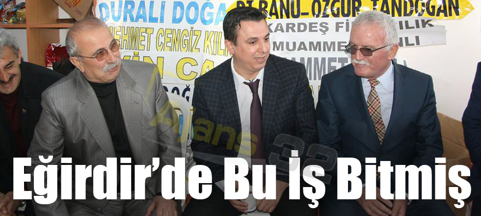 Eğirdir’de Bu İş Bitmiş