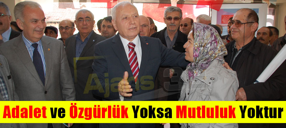 Adalet ve Özgürlük Yoksa Mutluluk Yoktur