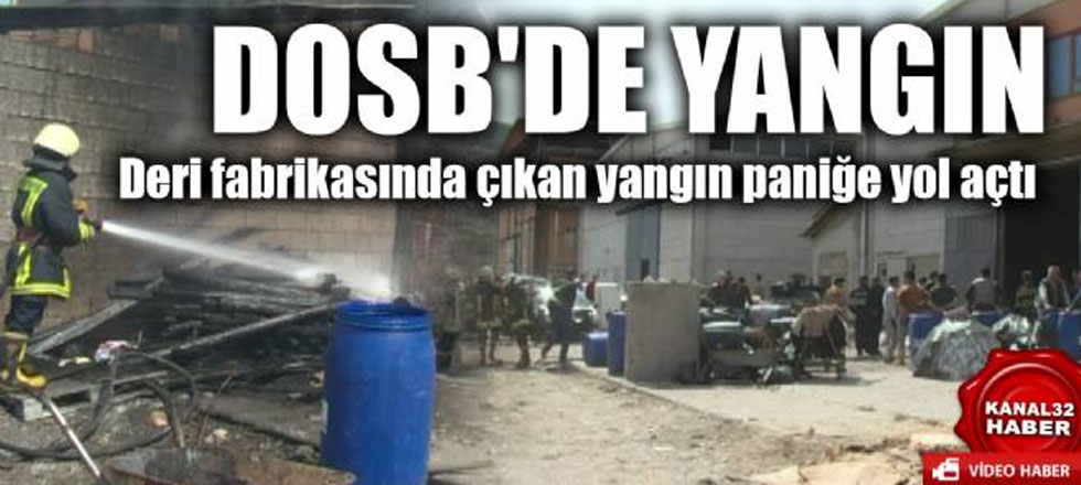 DOSB'de Yangın