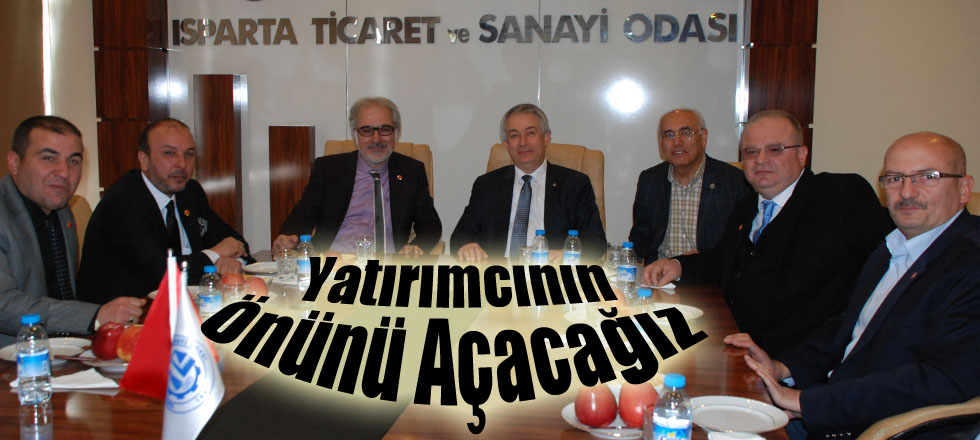 Yatırımcının Önünü Açacağız