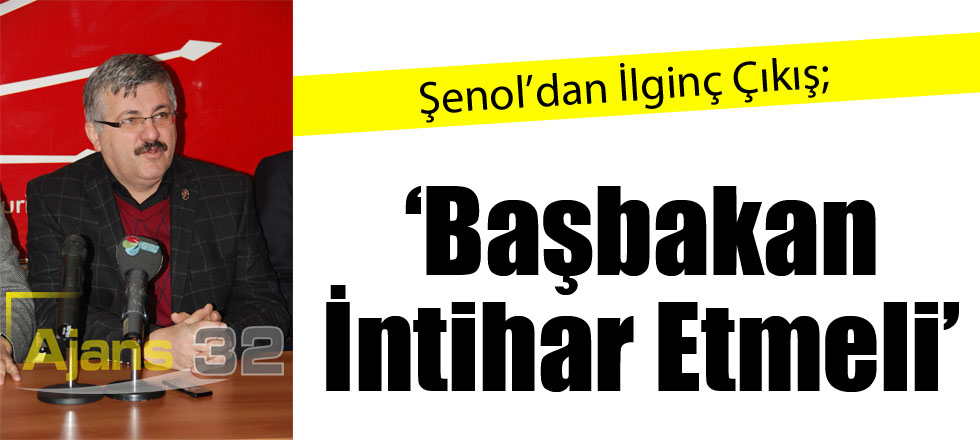 Başbakan İntihar Etsin