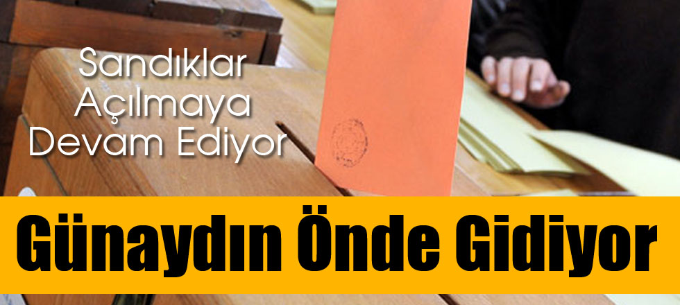 Günaydın Önde Gidiyor