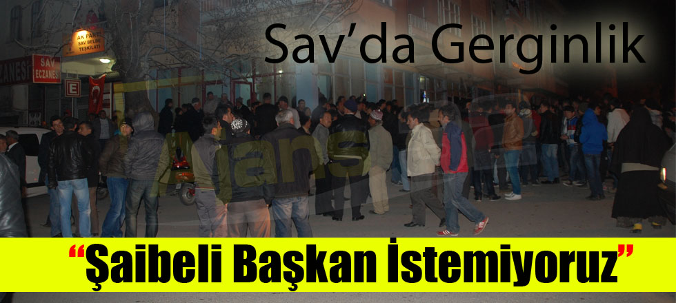 Şaibeli Başkan İstemiyoruz