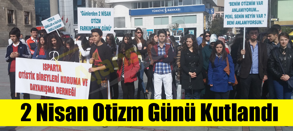 2 Nisan Otizm Günü Kutlandı