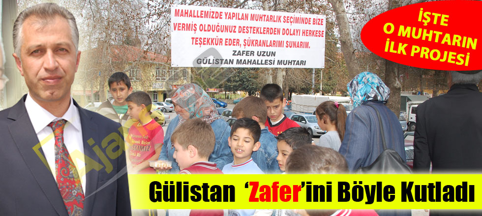 Gülistan  ‘Zafer’ini Böyle Kutladı