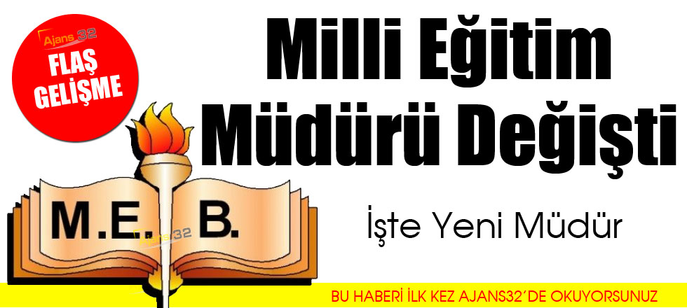 İl Milli Eğitim Müdürü Değişti