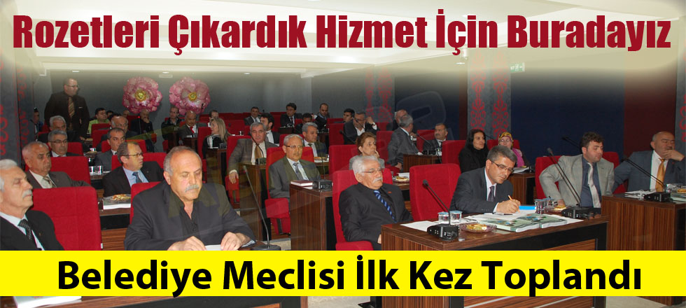 Rozetleri Çıkardık Hizmet İçin Buradayız